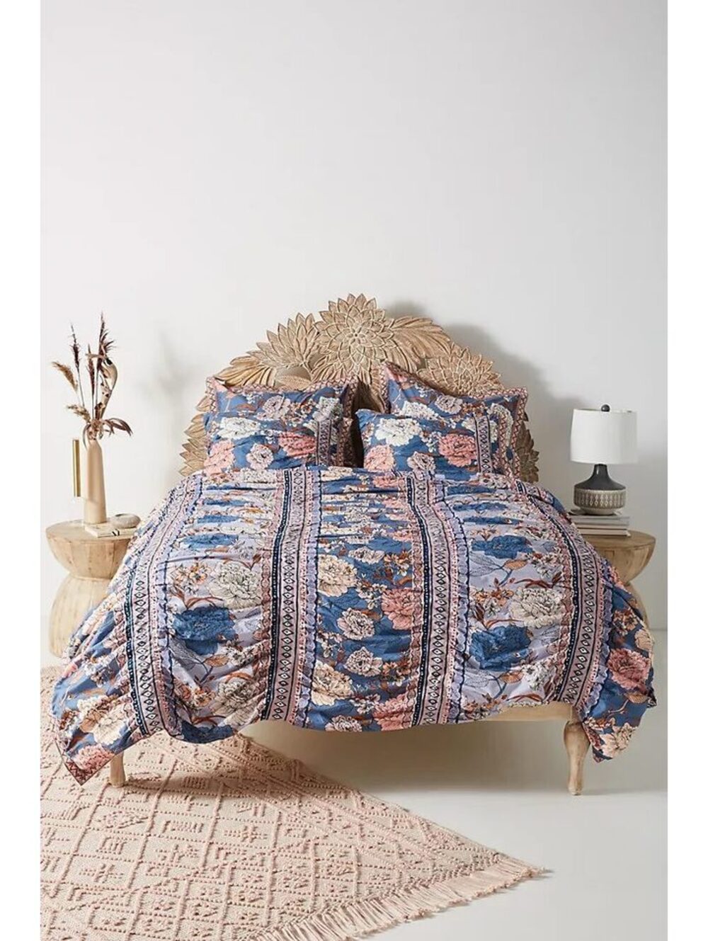 New Anthropologie Majorelle Duvet Cover Size 92”x96”